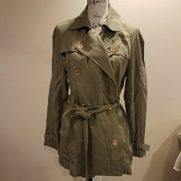 michael kors army green jacket